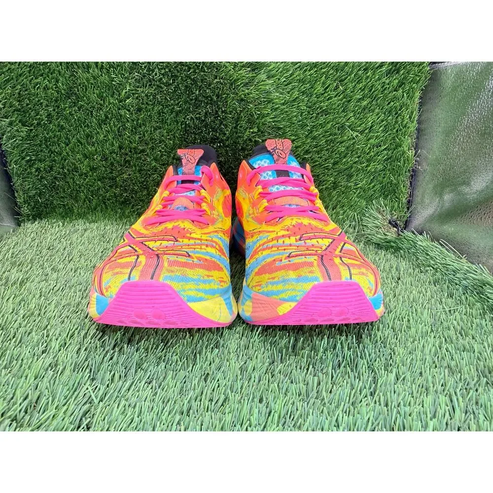 Asics Noosa Tri 15 1012B429 Athletic Sneaker Womens 9.5 Pink Mesh Sports Jogging